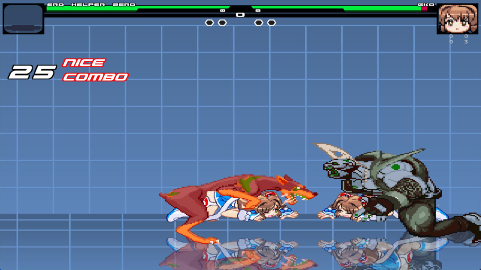 ヴァンガードプリンセス 猟奈のリョナ&エロ動画(第一拠点)